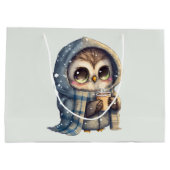 Niedliche große Mit Augen Schüssel mit einem Kaffe Geschenktüte (Rückseite)