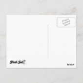 Niedliche große Schwester Postkarte (Rückseite)