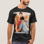 Niedliche Großeltern Großkinder Familiengeschenk F T-Shirt (Vorderseite)