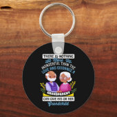 niedliche Großeltern inspirieren Tag Schlüsselanhänger (Vorderseite)