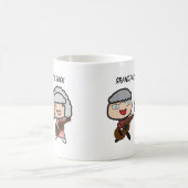 Niedliche Großeltern Rock Grandeltern Tag Persönli Kaffeetasse (Mittel)