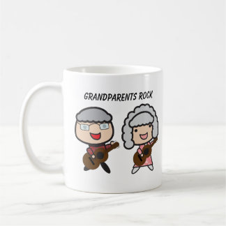 Niedliche Großeltern Rock Grandeltern Tag Persönli Kaffeetasse