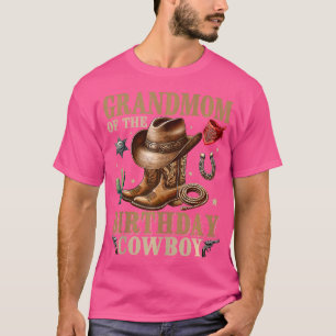 Niedliche Großmutter des Geburtstags Cowboy-Wester T-Shirt