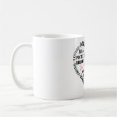 Niedliche Großmutter/Herzdefinition Kaffeetasse (Links)