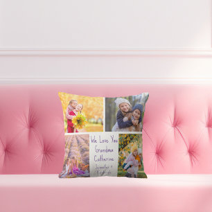 Niedliche Großtöchter Fotos maßgeschneiderte Großo Kissen