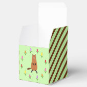 Niedliche Groundhog- und Tulip-Blume Geschenkschachtel (Geöffnet)