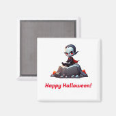 Niedliche Grumpe Vampire Magnet (Vorderseite/Rückseite)