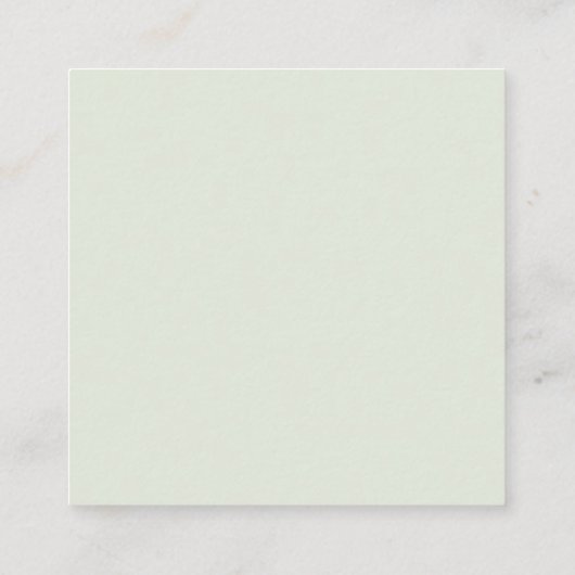 Niedliche Grünanlage schätzt wie viele Kisses Card Begleitkarte (Rückseite)