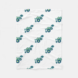 Niedliche grüne Backhofen Funny Grabgrab Boys Fleecedecke