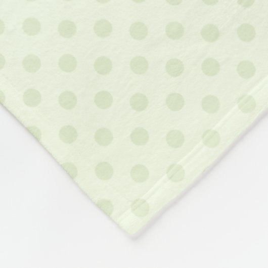 Niedliche grüne Eule Fleecedecke (Ecke)