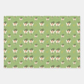 Niedliche grüne Fairy Geschenkpapier Set (Vorderseite)