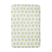 Niedliche grüne Froschmückenlampe Badematte (Vorderseite Vertikal)