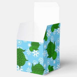 Niedliche grünes geschenkschachtel