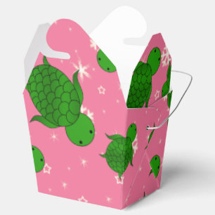 Niedliche grünes geschenkschachtel