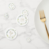 Niedliche Grünpflanzen Eukalyptus Brautparty Confe Konfetti (Gruppe)