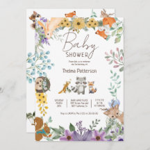 Niedliche Grünwaldtiere Waldtiere Wälder Babydusch