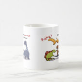 Niedliche Gruppe Dinosaurier Rawr bedeutet uns Kaffeetasse (Mittel)