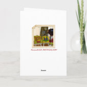 Niedliche Grußkarte! Karte (Rückseite)