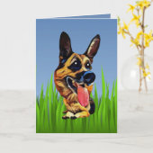 Niedliche Grußkarte Karte (Gelbe Blume)