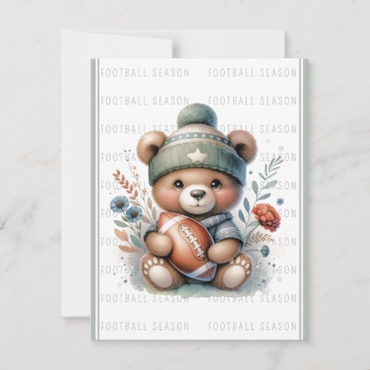 Niedliche Grußkarten für Bären Karte (Vorderseite)