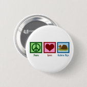 Niedliche Guinea Button (Vorne & Hinten)