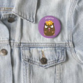 Niedliche Guinea Cartoon Button (Beispiel)