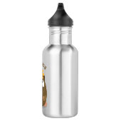 Niedliche Guinea Cartoon Edelstahlflasche (Rechts)