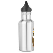 Niedliche Guinea Cartoon Edelstahlflasche (Links)