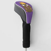 Niedliche Guinea Cartoon Golf Headcover (angewinkelt)