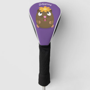 Niedliche Guinea Cartoon Golf Headcover