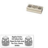 Niedliche Guinea Cartoon Gummistempel (Stempel)