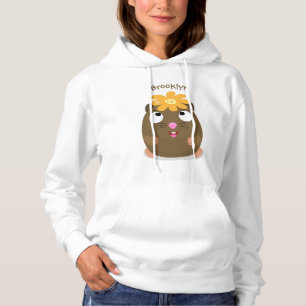 Niedliche Guinea Cartoon Hoodie