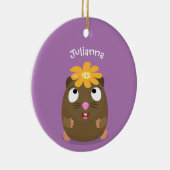 Niedliche Guinea Cartoon Keramik Ornament (Rechts)