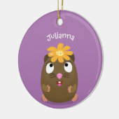 Niedliche Guinea Cartoon Keramik Ornament (Links)