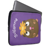 Niedliche Guinea Cartoon Laptopschutzhülle (Vorne Rechts)
