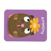 Niedliche Guinea Cartoon Magnet (Horizontal)
