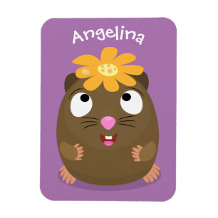 Niedliche Guinea Cartoon Magnet