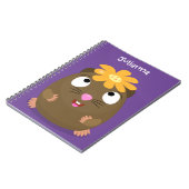 Niedliche Guinea Cartoon Notizblock (Linke Seite)