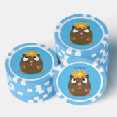 Niedliche Guinea Cartoon Pokerchips (Stapel)
