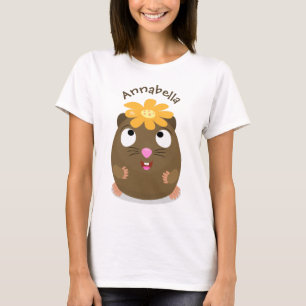 Niedliche Guinea Cartoon T-Shirt