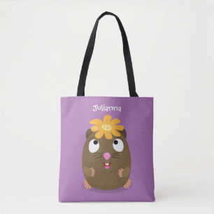 Niedliche Guinea Cartoon Tasche