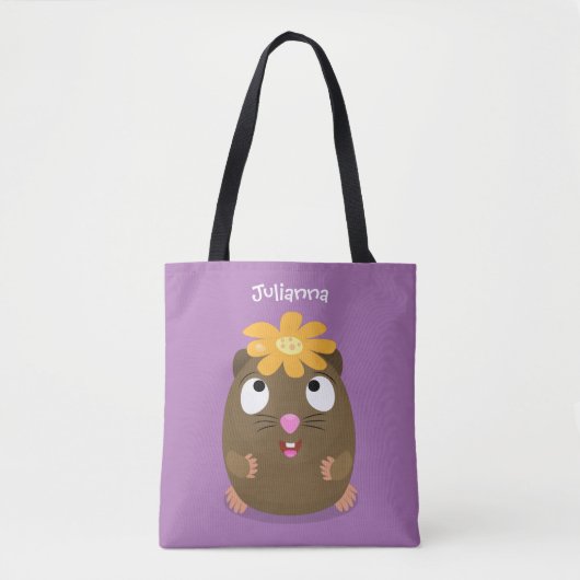 Niedliche Guinea Cartoon Tasche (Vorderseite)