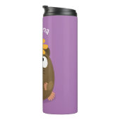 Niedliche Guinea Cartoon Thermosbecher (Nach rechts gedreht)