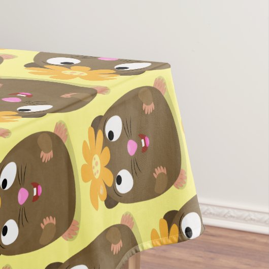 Niedliche Guinea Cartoon Tischdecke (Beispiel)