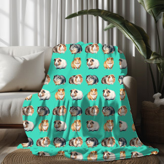 Niedliche Guinea Fleecedecke