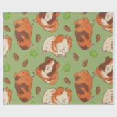 Niedliche Guinea Geschenkpapier (Flach)