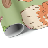 Niedliche Guinea Geschenkpapier (Rolleneckpunkt)