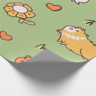 Niedliche Guinea Geschenkpapier