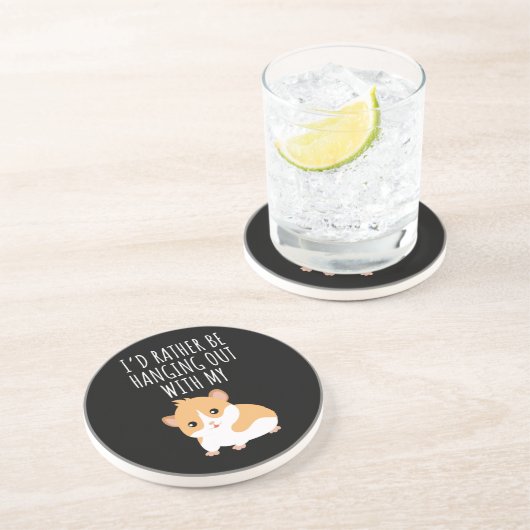 Niedliche Guinea Getränkeuntersetzer (Seite)