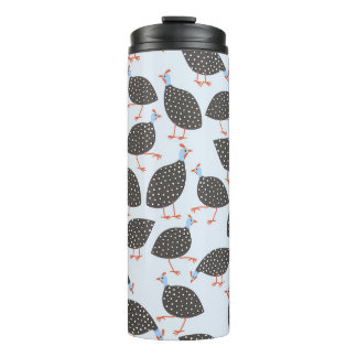 Niedliche Guinea Hen Bird Thermosbecher